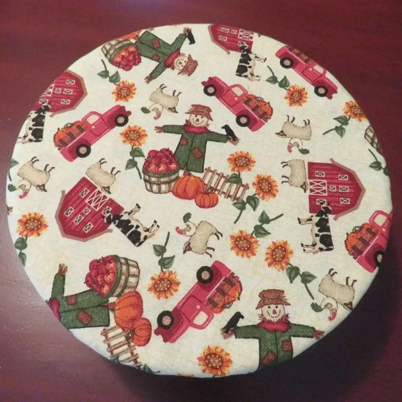 Kitchenaid Mixer Bowl Cover, Reversible Sunflowers Mixer Bowl Cover - Picture 3 of 7